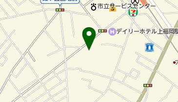 あけのほしデンタルクリニックの地図画像