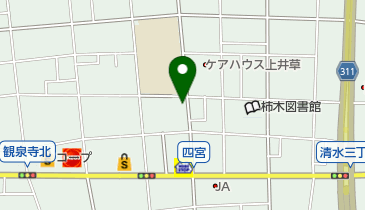 四宮デンタルクリニックの地図画像