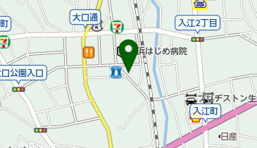 市瀬矯正歯科の地図画像