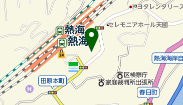 あたみ駅前矯正歯科の地図画像