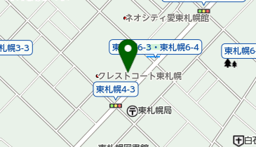 よつば歯科・こども歯科の地図画像