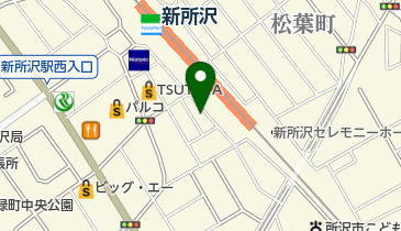 いのうえ歯科の地図画像