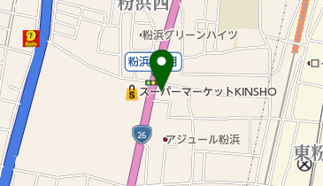 ろくもと歯科医院の地図画像