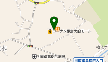 鎌倉大船歯科・矯正歯科の地図画像