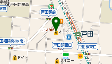 戸田歯科の地図画像