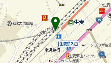 ふみきり歯科クリニックの地図画像