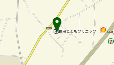 福田デンタルクリニックの地図画像