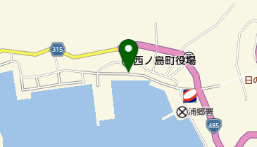 にしのしま歯科の地図画像