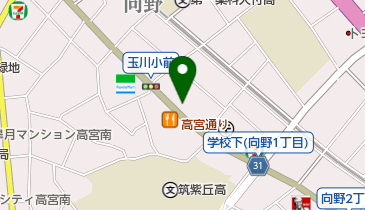 高宮通り こさかデンタルクリニックの地図画像