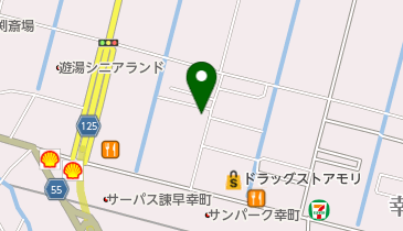 幸町デンタルクリニックの地図画像