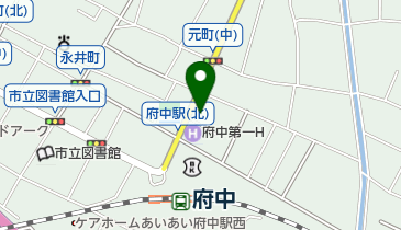 平戸歯科駅前の地図画像