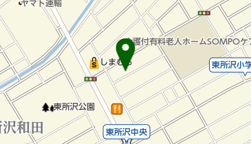 東所沢たかだ矯正・こども歯科の地図画像