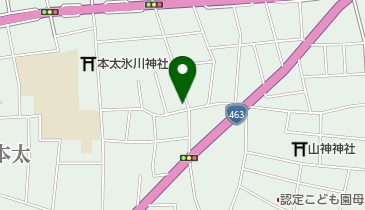 並木歯科医院の地図画像