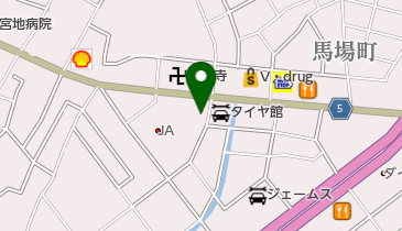 ハーブ歯科クリニックの地図画像