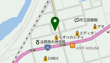 かめだ歯科クリニックの地図画像