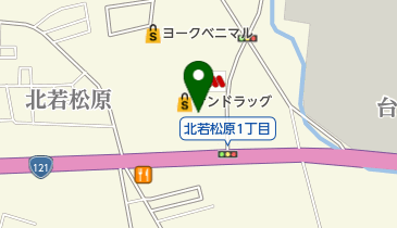 ふじかわ歯科医院の地図画像