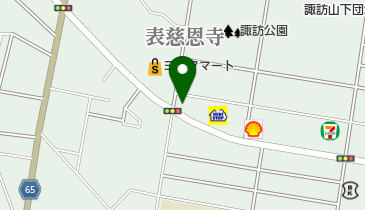 すわ公園デンタルクリニックの地図画像