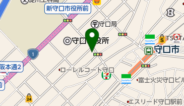 なかがわ歯科クリニックの地図画像