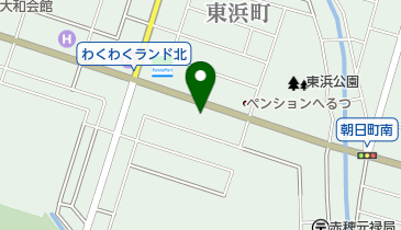 せんざき歯科医院の地図画像