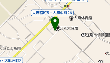 おおあさメディカルビル歯科の地図画像