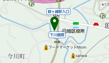 くろかわ矯正歯科の地図画像