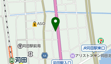 おかだ歯科医院の地図画像