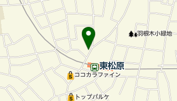 はやし歯科・矯正歯科の地図画像