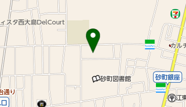 小名木川歯科の地図画像