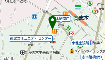 志木駅前歯科・矯正歯科の地図画像