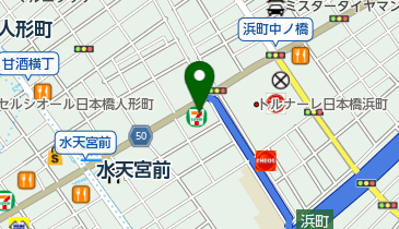 水天宮前歯科医院の地図画像