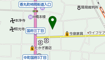 国府歯科の地図画像