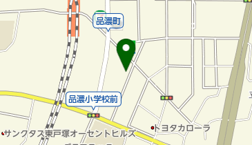 城デンタルクリニックの地図画像