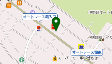 伊勢崎クリア矯正歯科の地図画像