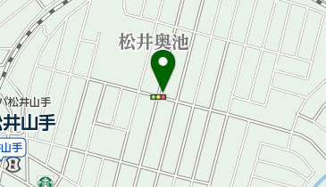 松井ヶ丘はっとり歯科の地図画像