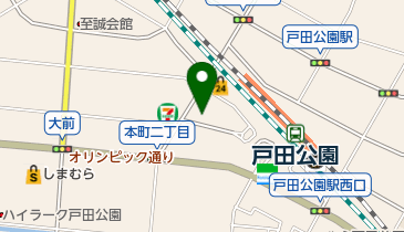 戸田公園スタシオン歯科クリニックの地図画像