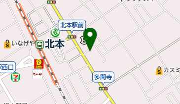 福田歯科医院の地図画像