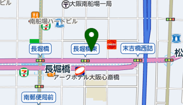 あい歯科 長堀橋院の地図画像