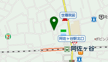 阿佐谷北 松平歯科クリニックの地図画像