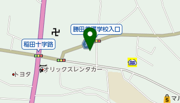 なかの歯科医院の地図画像