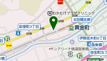 青山歯科医院の地図画像