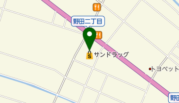 よっかいち矯正歯科医院の地図画像