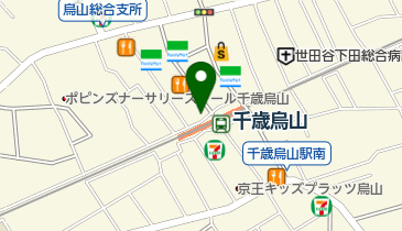うらの歯科の地図画像