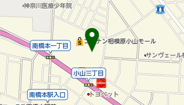 相模原デンタルクリニックの地図画像