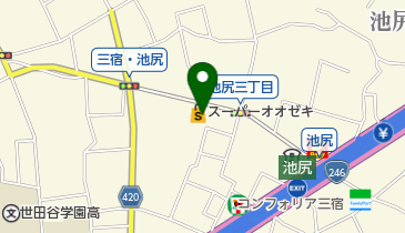 池尻シティ歯科クリニックの地図画像