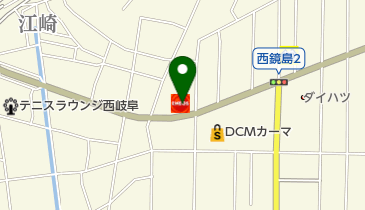 上松歯科医院の地図画像