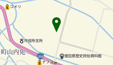 いなざわ歯科医院の地図画像