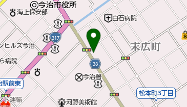 博愛歯科小児・矯正歯科医院の地図画像