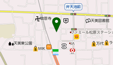 かねだ歯科クリニックの地図画像