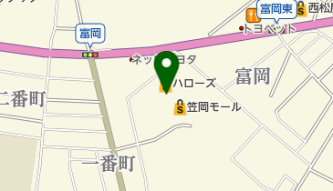 かさおかフレンド歯科の地図画像