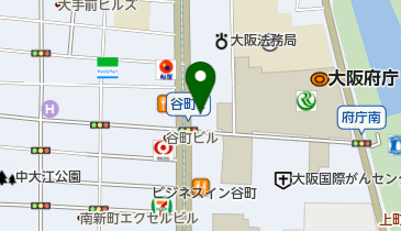 大阪天満橋Y&Y歯科・矯正歯科の地図画像